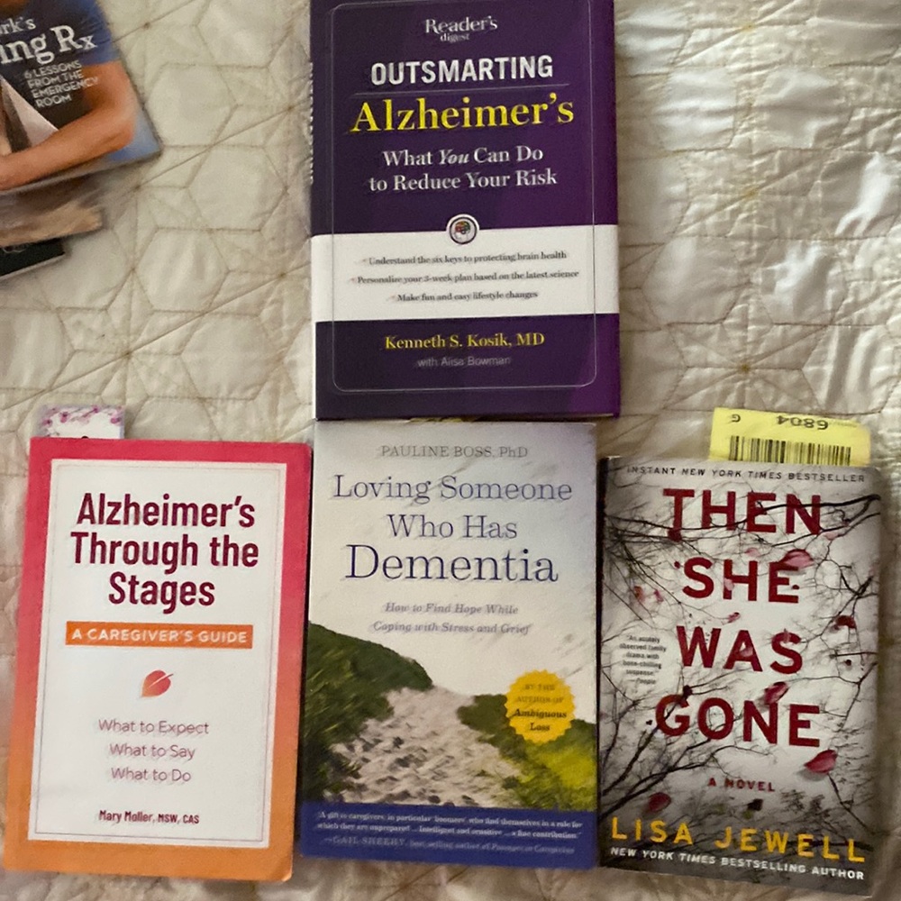 4 books to read & reread if you are a caretaker of Alzheimer’s/ dementia